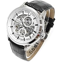 bulova 機械式 自動巻き腕時計 スケルトン