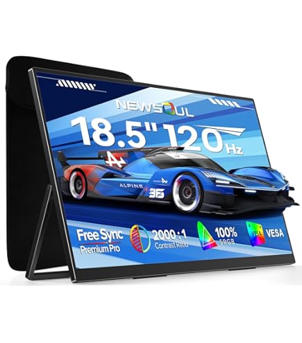 Amazon.co.jp: UWHポータブルディスプレイ 18.5インチ,1920*1080P