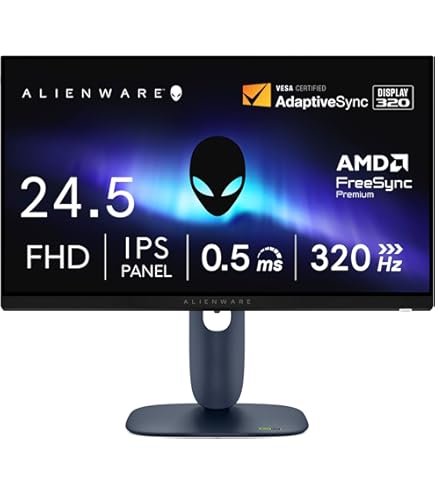 Amazon.co.jp: ALIENWARE ゲーミングモニター 24.5インチ AW2518HF(3 