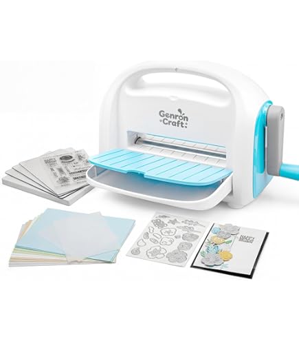 Amazon.co.jp: Mini Craft ダイカット&エンボス加工機 ミニダイカット