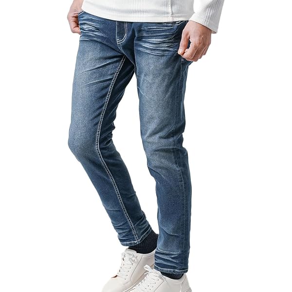 mnml ミニマル ブルーストレッチスキニーデニム 30インチ Amazon | [mnml] 30インチ ミニマル X162 DENIM STRETCH BLUE