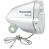 パナソニック(Panasonic) LEDハブダイナモ専用ライト 足も灯 自転車 ブラック/グレー W65×D76×H69mm NSKL135
