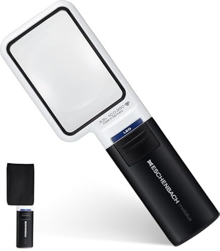 Amazon | ESCHENBACH(エッシェンバッハ) 携帯用薄型ライトつきルーペ