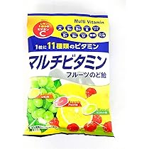 Amazon | 扇雀飴 マルチビタミンフルーツのど飴 65g×10袋 | モン