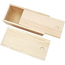 Amazon.co.jp: Aodaer 3パック 未完成の木製ボックス スライド蓋付き Amazon.co.jp: Aodaer 3パック 未完成の木製ボックス スライド蓋付き