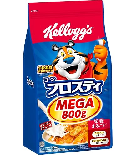 Amazon.co.jp: ケロッグ コーンフロスティ チョコ 大容量 280g : 食品