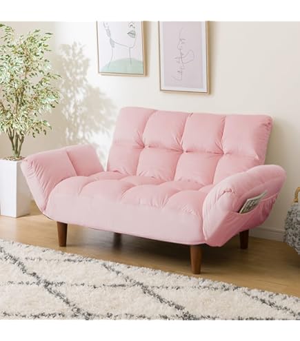 Amazon｜ニトリ コンパクトソファ ポケット ベロア ベージュ NITORI