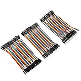 3pcs 10cm Colorful Dupont Wire Kit 40pin Male to Female, 40pin Male to Male, 40pin Female to Female Breadboard Jumper Wires R
