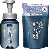 エイトザタラソ CBD&リフレッシング カーム 美容液ボディソープ詰替付6個 Amazon | エイトザタラソ ユー CBD＆リフレッシング カーム 美容