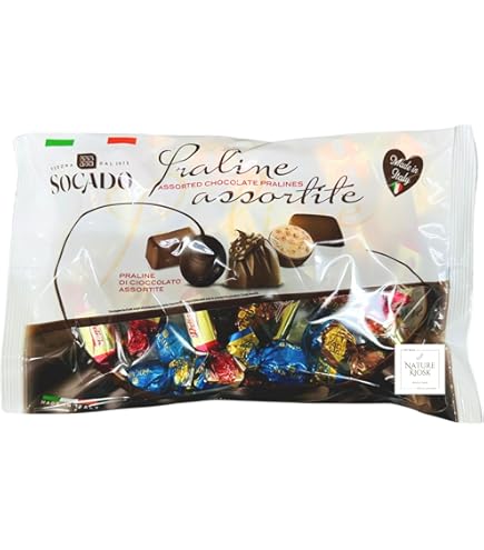 Amazon.co.jp: ソカド プラリネ アソート チョコレート 500g 2袋