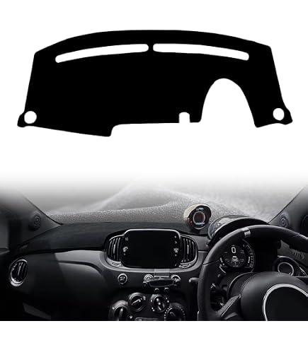 Amazon | 車用ダッシュボードマット 用のアバルト 595 2017-2024 695
