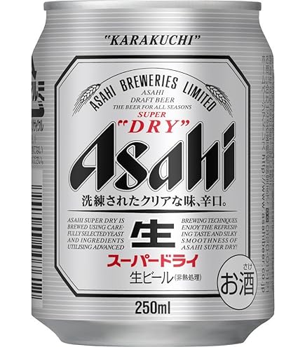 Amazon.co.jp: ビール アサヒ スーパードライ 250ml 1ケース