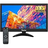 13.3 インチ HDMI 液晶 モニター ディスプレイ 1366x768 LED 小型モニター HDMI VGA AV BNC USB 入力 PC ラズベリー pi キッチン HDMI モニター セキュリティ モニター 産業用モニタ、スピーカー内蔵