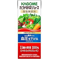 Amazon.co.jp: カゴメ 野菜ジュース 塩無添加(缶) 160g×30本 [機能性