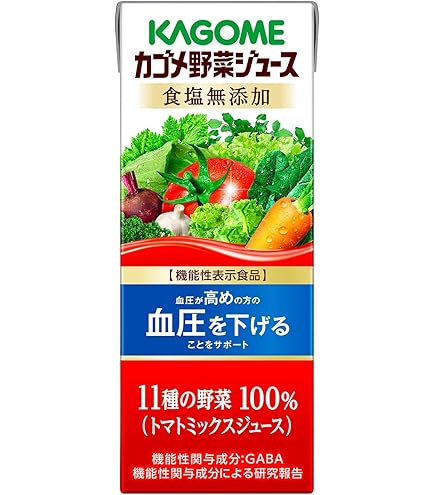 Amazon.co.jp: KAGOME カゴメトマトジュース 食塩無添加 200ml×4ケース