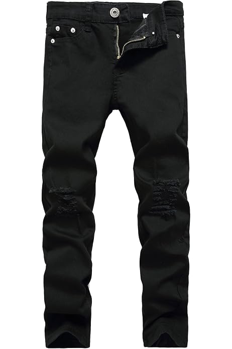 Skinny Fit Denim Jeans Pants 