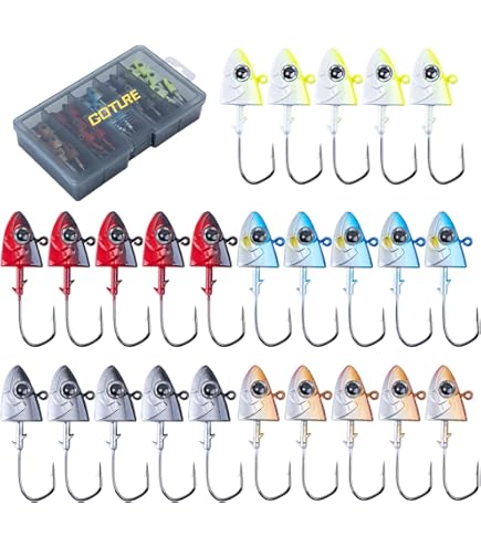 Amazon.co.jp: Blue Ocean ジグヘッド セット 3.5g 5g 7g