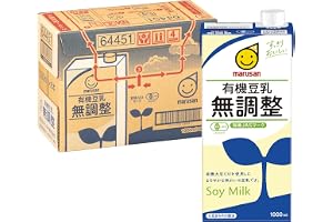 マルサン 有機豆乳無調整 1000ml×6本