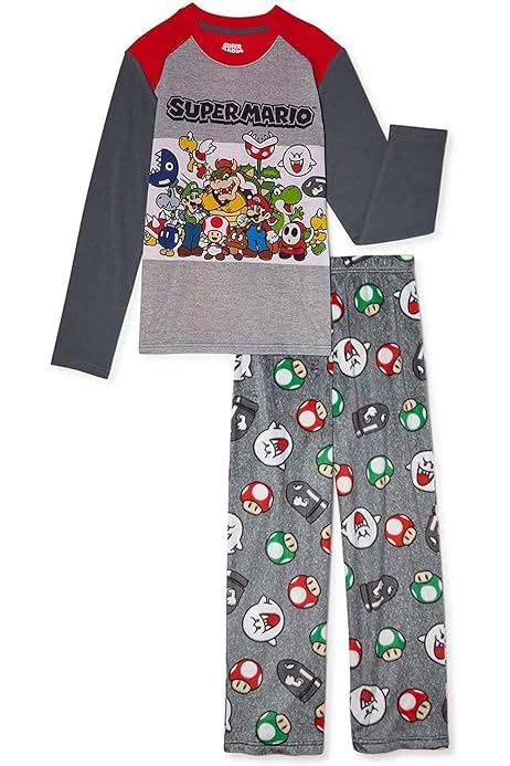 super mario pajamas