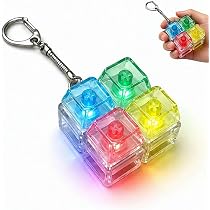 Amazon.co.jp: 4キー キーボード キーホルダー 光る【透明・光る減圧