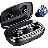 Tribit Bluetoothイヤホン FlyBuds3 ワイヤレス ブルートゥース イヤホン IPX8防水 100時間再生 Type-C充電式 ハンズフリー通話 ノイズキャンセリング カナル型 ブラック