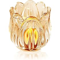 Amazon.co.jp: Annhua キャンドルホルダー ガラス キャンドル