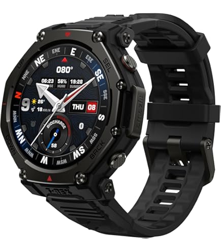 Amazon | Amazfit T-Rex 3 48mm スマートウォッチ 登山 ヤマレコ
