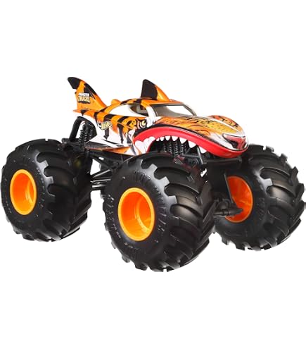 Amazon.co.jp: Hot Wheels モンスタートラック メガレックス コネクト