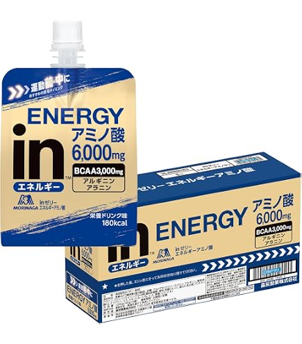 Amazon.co.jp: inゼリー エネルギーアミノ酸 (180g×36個) 栄養ドリンク