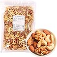 富澤商店 TOMIZ ミックスナッツ ロースト 無塩 (1kg / 無添加/オイルなし) 素焼き ナッツ (アーモンド/カシューナッツ/くるみ) チャック付