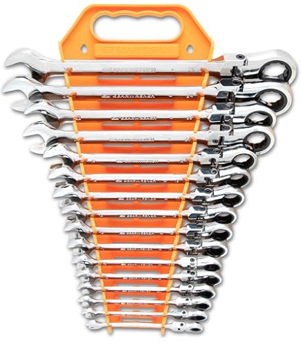 GEARWRENCH 86909 9mm 12-Point Ratcheting Combination Wrench – 4° Swing Arc For Tight Spaces - View #4