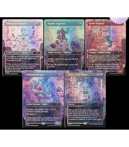 MTG Secret Lair: Secret LAIR X Brain Dead: Staples (Foil Edition