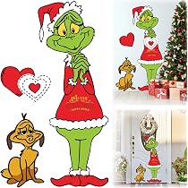 thumbnail image 2 of Grinchmas Christmas Decorations, Welcome To Whoville Banner & Hanging... 2 of 14