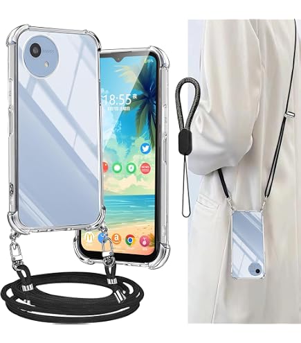 Amazon | Simフリー AQUOS wish5 SH-52F ミソラ docomoモデルSIMフリー