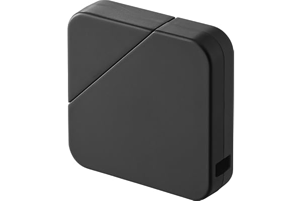 山崎実業(Yamazaki) マグネット セラミック ダンボールカッター ブラック W4.7×D1.2×H4.7cm タワー tower 玄関扉に収納 1352