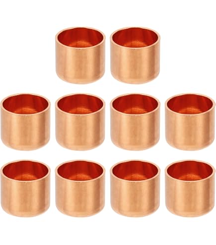 Amazon.co.jp: PATIKIL 銅キャップ エンドキャップ 銅管継手 配管HVAC