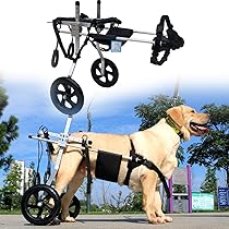 中～大型犬用車椅子 後肢サポート用折り畳み式 Amazon.co.jp: 犬用車椅子 後肢リハビリサポート2輪歩行器 犬用