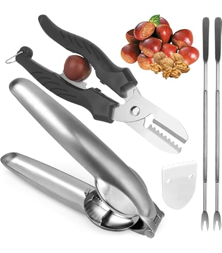 Amazon | TJ POP 栗 皮剥き 十字切り 栗はさみ ステンレス グリップ式