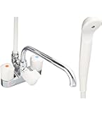 Amazon | TOTO 浴室用水栓 台付き 2ハンドル混合栓 一時止水あり