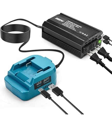 Amazon.co.jp: Hipoke マキタ18Vバッテリー対応350Wパワーインバーター