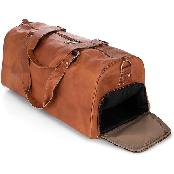 BERLINER BAGS Leeds XL Vintage Leather Backpack - Waterproof Large Bookbag For Laptop, Men & Women (Brown)