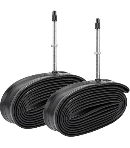Continental 700 X 18-25 Presta Valve Inner Tube | Black, For Road & Hybrid Bikes