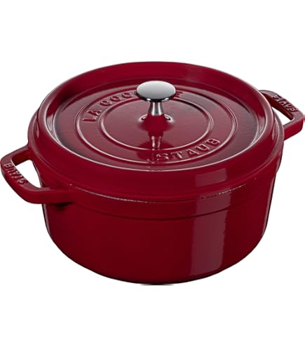 ストウブ ピコ・ココット ラウンド グレナディンレッド　24㎝ 楽天市場】ストウブ鍋 STAUB ピコ ココット ラウンド 24cm
