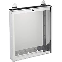 遠藤商事 業務用 釘打式ゴム板付庖丁差 大1段 前面アクリル 18-0ステンレス 日本製 AHU9201