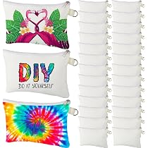 Cosmetic Bags Multipurpose Sublimation Blanks DIY Heat Transfer ...