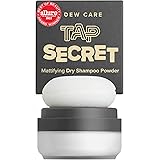 I DEW CARE Dry Shampoo Powder - Tap Secret With Black Ginseng, Non-aerosol, Benzene-free, Mattifying Root Boost, No White Cas