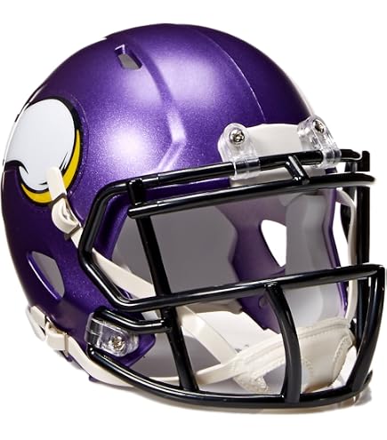 Amazon.co.jp: Riddell Mini フットボール ヘルメット Speed ミネソタ