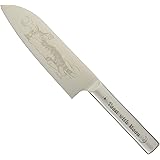 東亜金属 猫のダヤン オール ステンレス 三徳 包丁 480-101 シルバー 刃渡り 約17cm