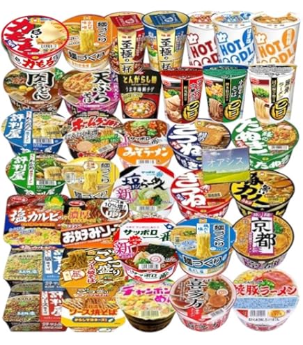 Amazon.co.jp: カップラーメン 人気12種類 詰め合わせセット カップ麺