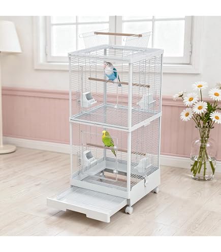 Amazon | LPYROSE チンチラケージ 大型 3 段 金属製 小動物リス